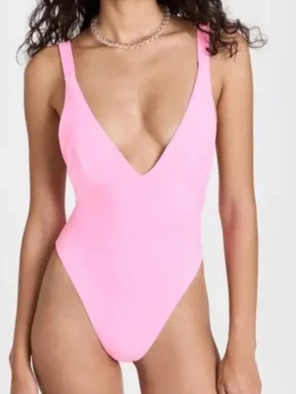 NWT Good American lounge one piece Bubblegum sugar Pink size 0/XS